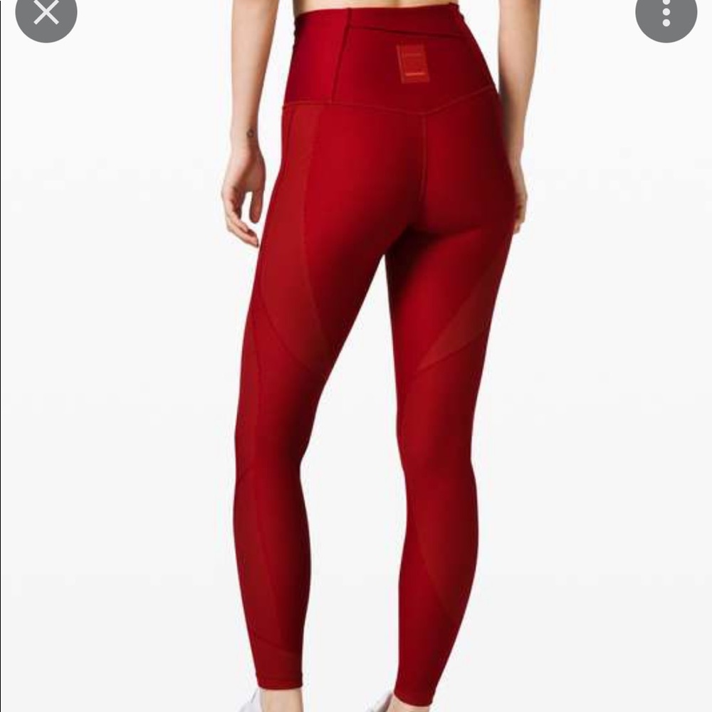 Lululemon My Element Tight x Roksanda - red size 4